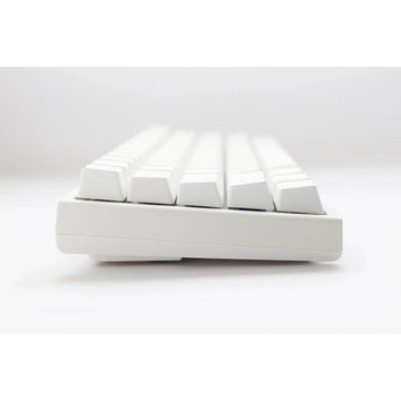 Ducky Keyboard One 2 Pro 60% Mechanical Keyboard; RGB; PBT Double Shot Keycaps - White- Cherry Black .-0